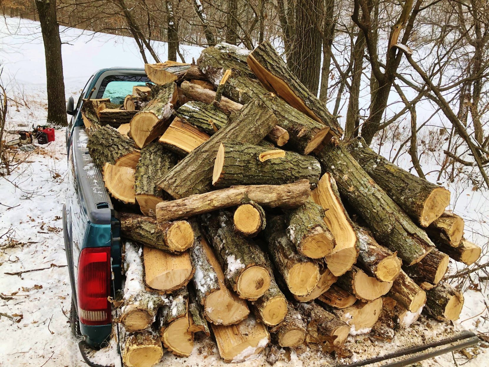Hardie load of firewood